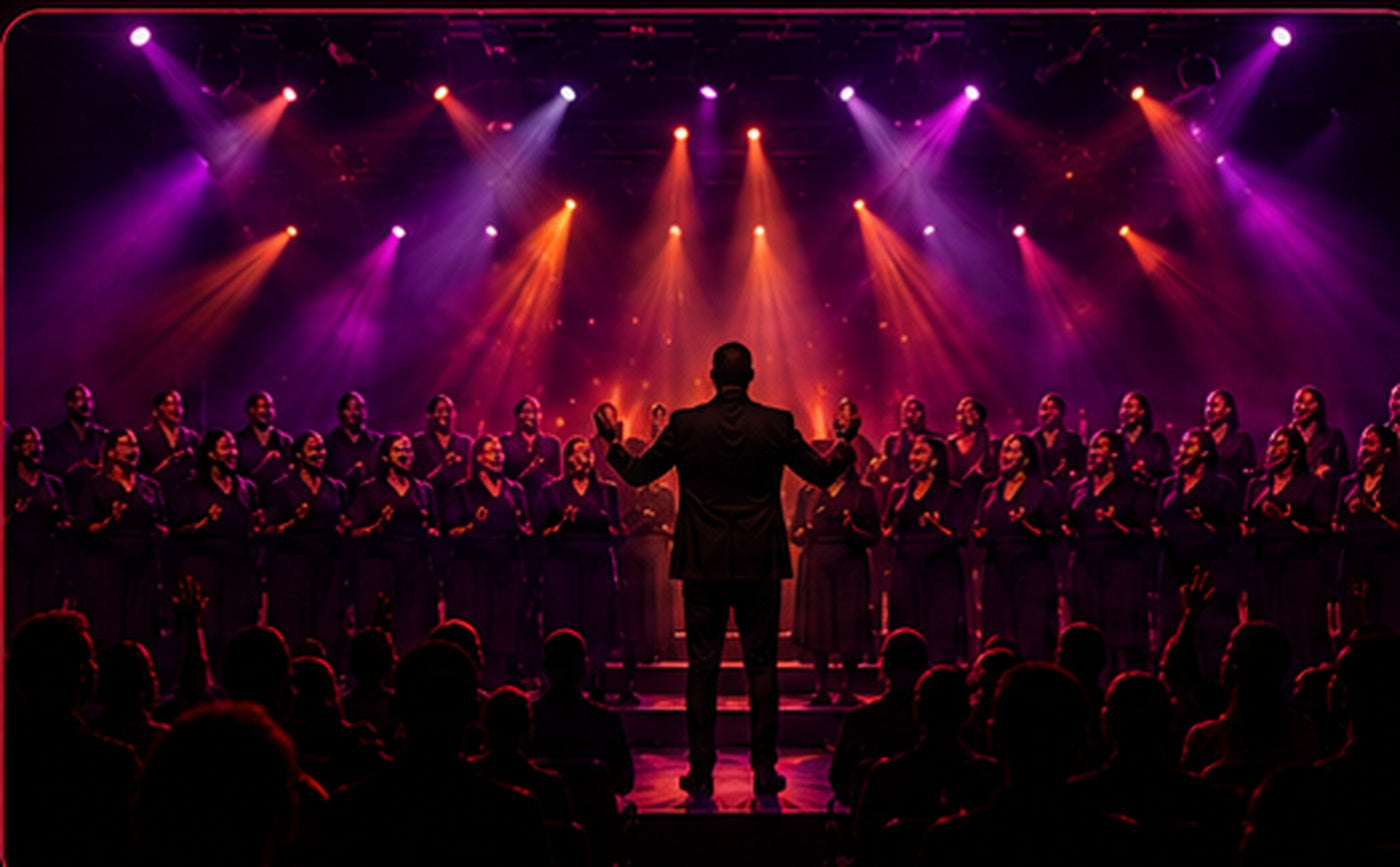Life and Musiq Choir sur scène